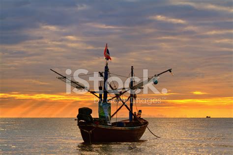 Fishing Boats At Sea Stock Photo Royalty Free Freeimages