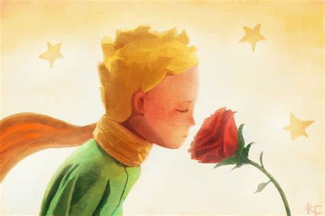 Artstation The Little Prince And The Rose