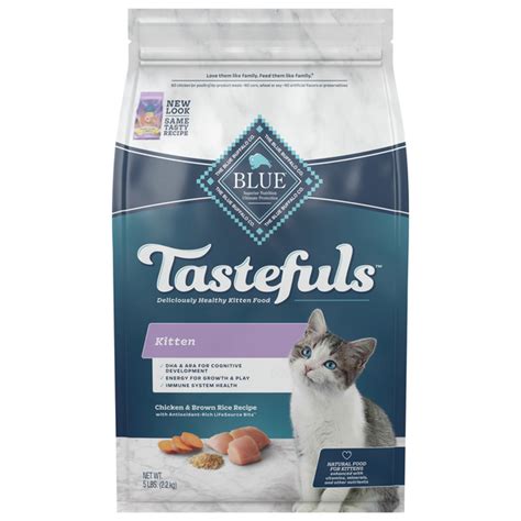 Save On Blue Tastefuls Kitten Dry Cat Food Chicken And Brown Rice Order