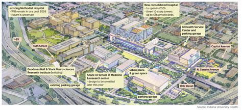 Iu Health To Add Eight Blocks To Downtown Campus Build New 16b