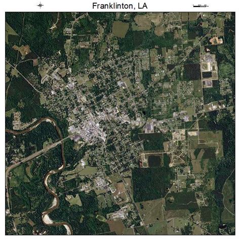 Aerial Photography Map Of Franklinton La Louisiana