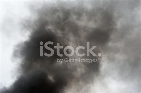 Thick Black Smoke Stock Photo Royalty Free Freeimages