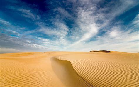 Download 1680x1050 Wallpaper Desert Sand Dunes Landscape Sunny Day
