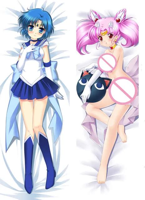Anime Sailor Moon Character Sexy Girl Mizuno Ami Sailor Mercury Dakimakura Body Throw Pillow