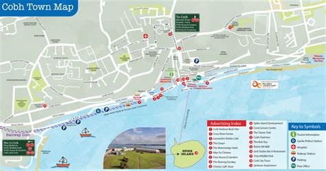 Cobh Town Map Town Maps