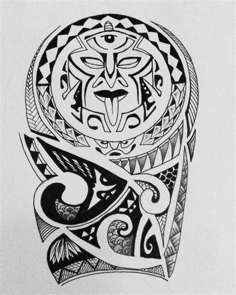 Maori Tribal Tattoos Stencils