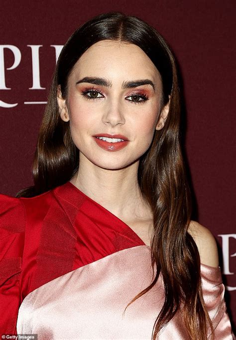 Lily Collins Exudes Style As She Leads Stars At The Television