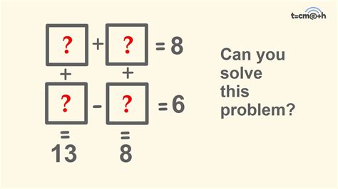Can You Solve My Math Problem