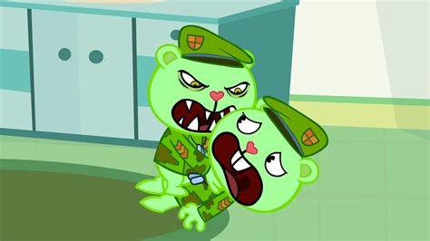 Image Stv1e133 Flippy And Fliqpy Fightingpng Happy Tree Friends