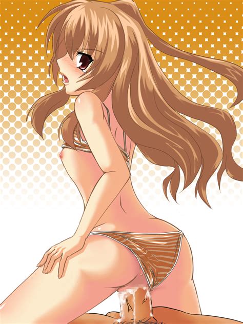 Rule 34 Aisaka Taiga Anus Ass Blush Bra Brown Eyes Brown Hair