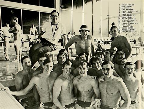 Tulanes 1972 Mens Swim Team Rfineyoungmen