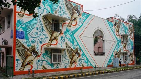 Murals Give Lodhi Colony A New Identity Hindustan Times