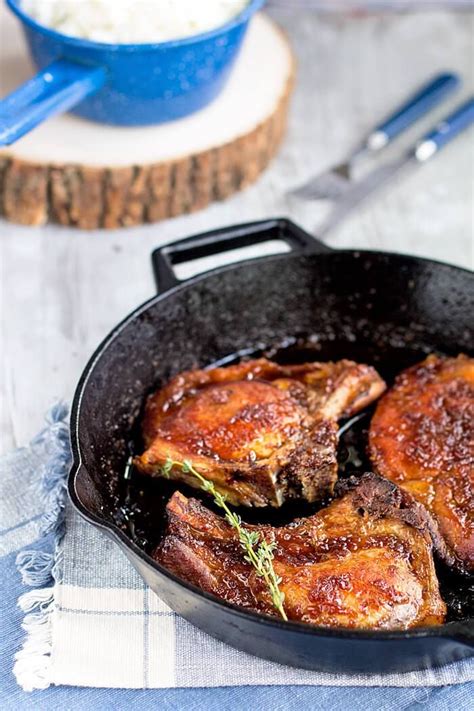 Meanwhile, mix cornflake crumbs, bread crumbs, spices, and salt in small bowl. Baked Honey-Glazed Pork Chops | Recipe | Glazed pork chops, Pork chops, Honey glazed pork chops