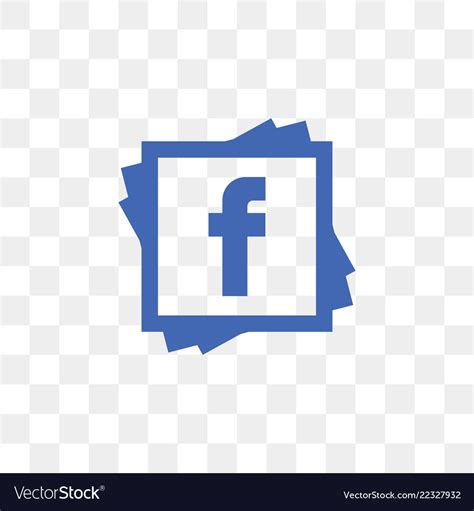 Facebook Logo Wit Template