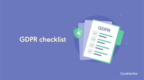 GDPR Compliance Checklist Key Steps With Infographic CookieYes