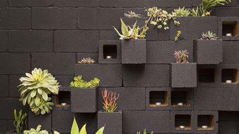 2030 Decorative Cinder Block Wall