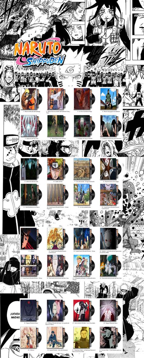 Naruto Shippuden Complete Arcs Icon Pack By Harunobumadarame On