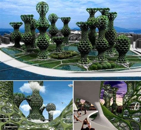 Seoul Commune 2026 The Towers Organic Shapes Mimic Plants And With