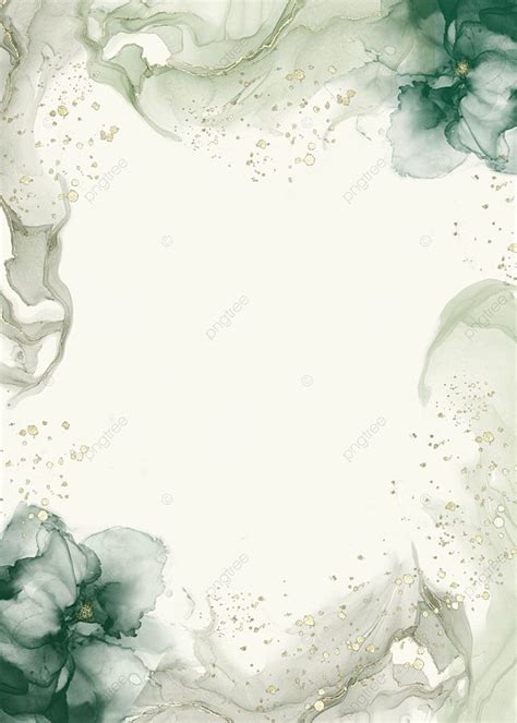 Beautiful Sage Green Background Wedding Design Templates For Free Download