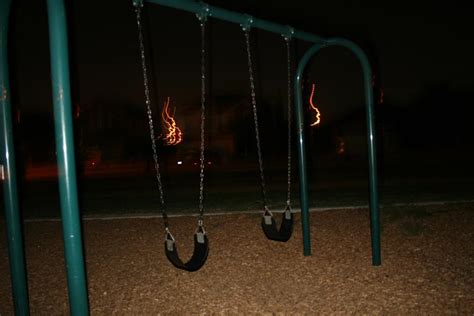 Night Time Swing Set By Darknessimmaculate On Deviantart
