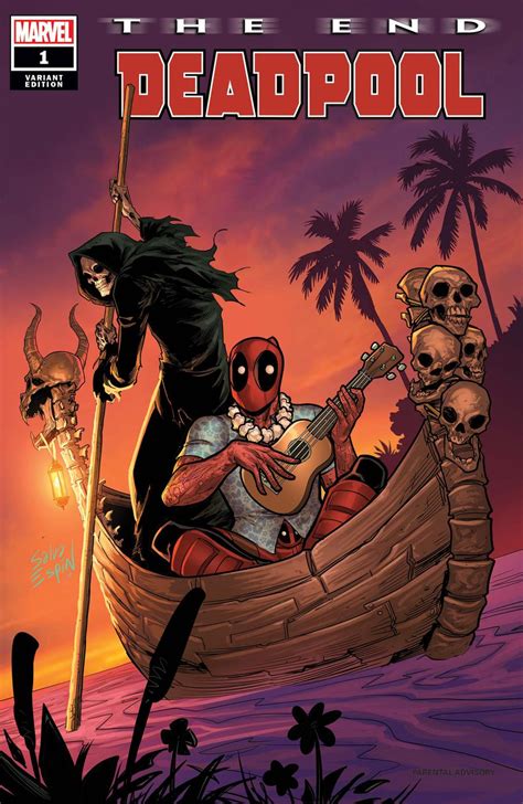 Deadpool The End One Shot Cover B Variant Salva Espin Cover