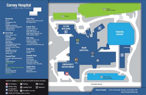 Mass General Hospital Campus Map Map