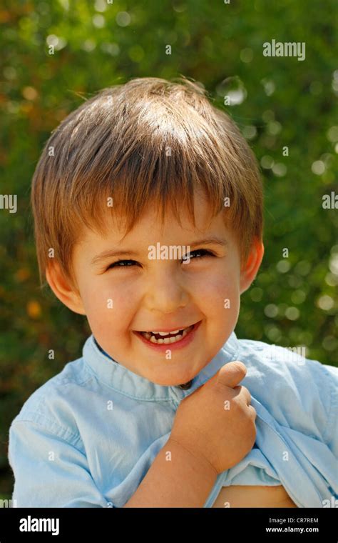Little Boy Portrait Stock Photo Alamy