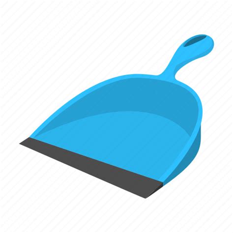 Cartoon Clean Cleanup Dust Dustpan Household Plastic Icon