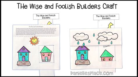 Wise And Foolish Builders Craft Remember The Wise And Foolish
