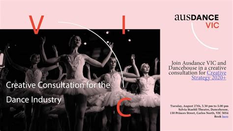 Ausdance Victoria And Dance House Invite You To Join Them In A Creative