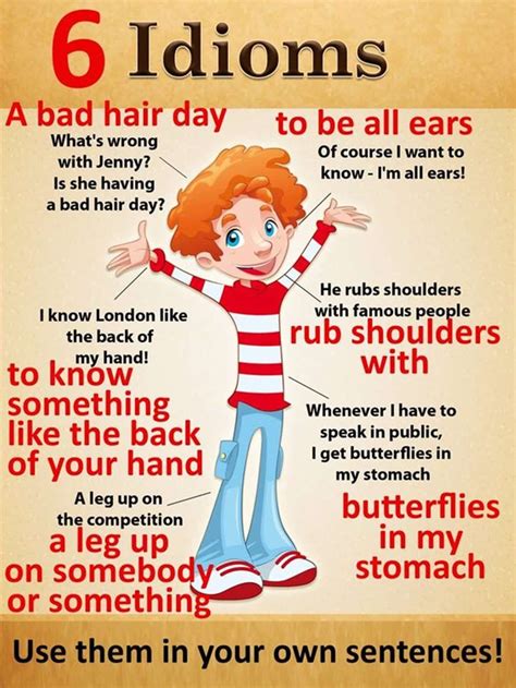 10 Frequently Used Body Idioms With Their Meanings And Examples Eslbuzz