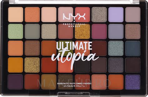NYX Ultimate Utopia Shadow Palette Summer Paletă fard de ochi Makeup ro