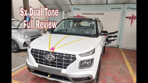 Hyundai Venue Sx Dual Tone Detail Features Review Part 05 Youtube