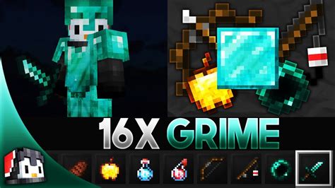 Grime 16x Mcpe Pvp Texture Pack Fps Friendly By Mrkrqbs Youtube