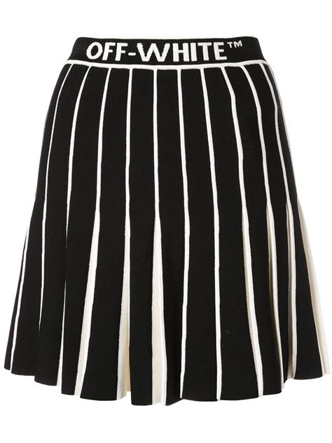 Two Tone Pleated Skirt Ph