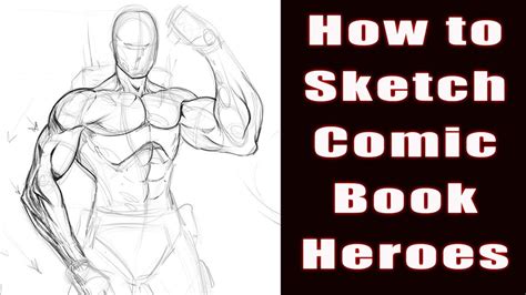 If you can do this, we can do that. How To Draw - Comic book Heroes - Video - YouTube
