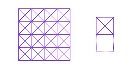 Triangle Tiles Grid Dimensions And Drawings