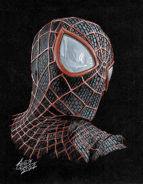 Fanart Miles Morales Spider Man Illustration By Andy Gill Deviantart