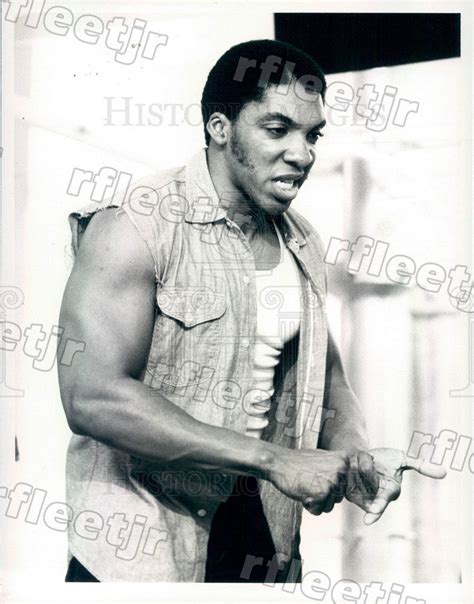 1980 Hollywood Actor Stan Shaw Press Photo Adr597 Historic Images