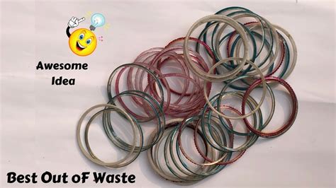 How To Use Old Bangles At Home Best Craft Idea Diy Arts And Crafts