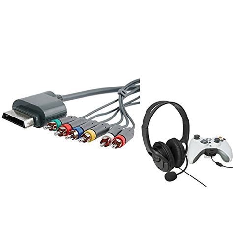 Insten Premium Component Audio Video Av Cable Black