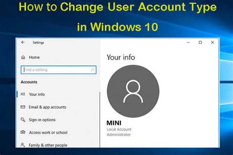 5 Ways To Change User Account Type In Windows 10