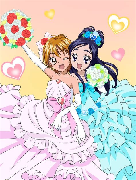 Anime Filles Anime Futari Wa Pretty Cure Misumi Nagisa Yukishiro Honoka Fond Décran Hd