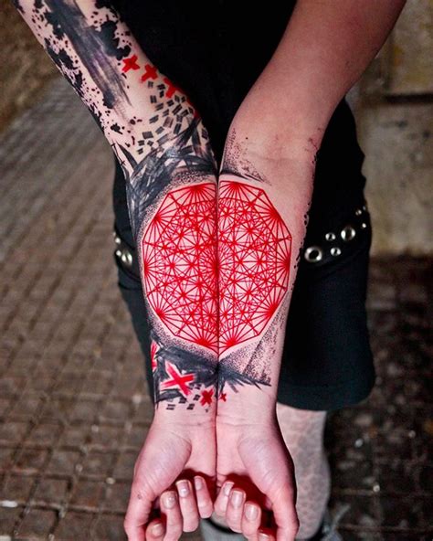 26.geometric tattoos designs on back for men and women. 100 Breathtaking Geometric Tattoo Designs