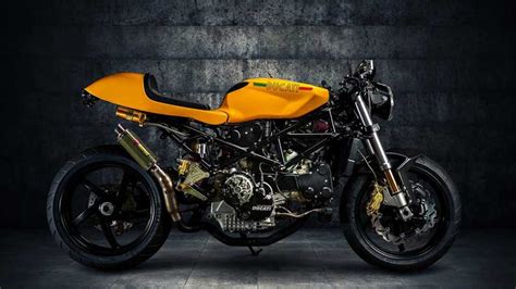 This Ducati St4s Has Been Transformed Into An Aggressive Cafe Racer