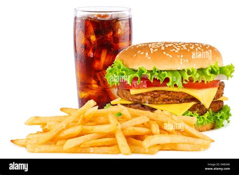 Double Cheeseburger With Fries