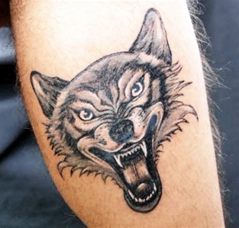 Real Common Sense Reviews Book Wolf Design Classic Tattoo
