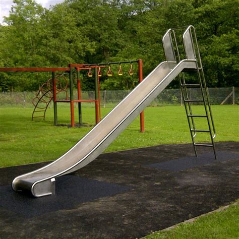 Free Standing Stainless Steel Playground Slide Online Playgrounds