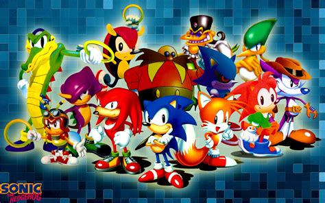 Sonic The Hedgehog Classic Characters 1920x1200 Wallpaper