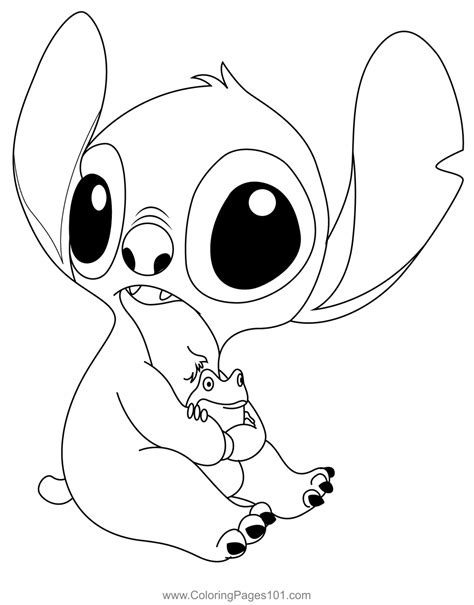 Printable Coloring Pages Stitch Free Printable Templates